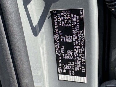 2024 Hyundai TUCSON SE