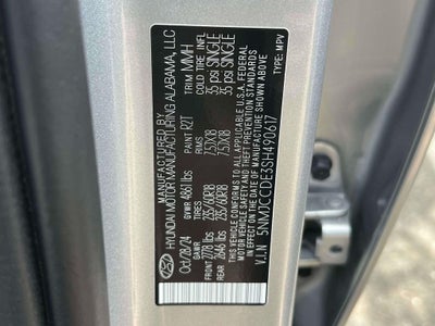 2025 Hyundai TUCSON SEL Convenience