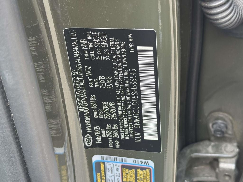 2025 Hyundai TUCSON SEL Convenience