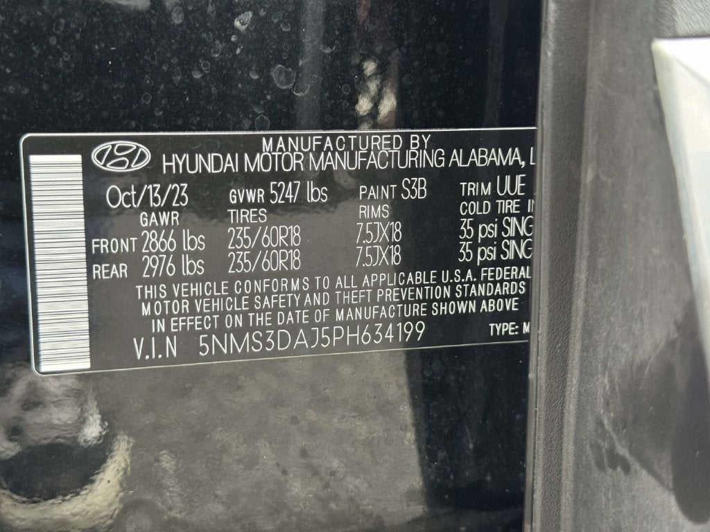2023 Hyundai SANTA FE SEL