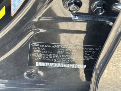 2020 Hyundai ELANTRA SEL