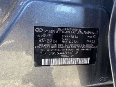 2019 Hyundai SONATA ECO