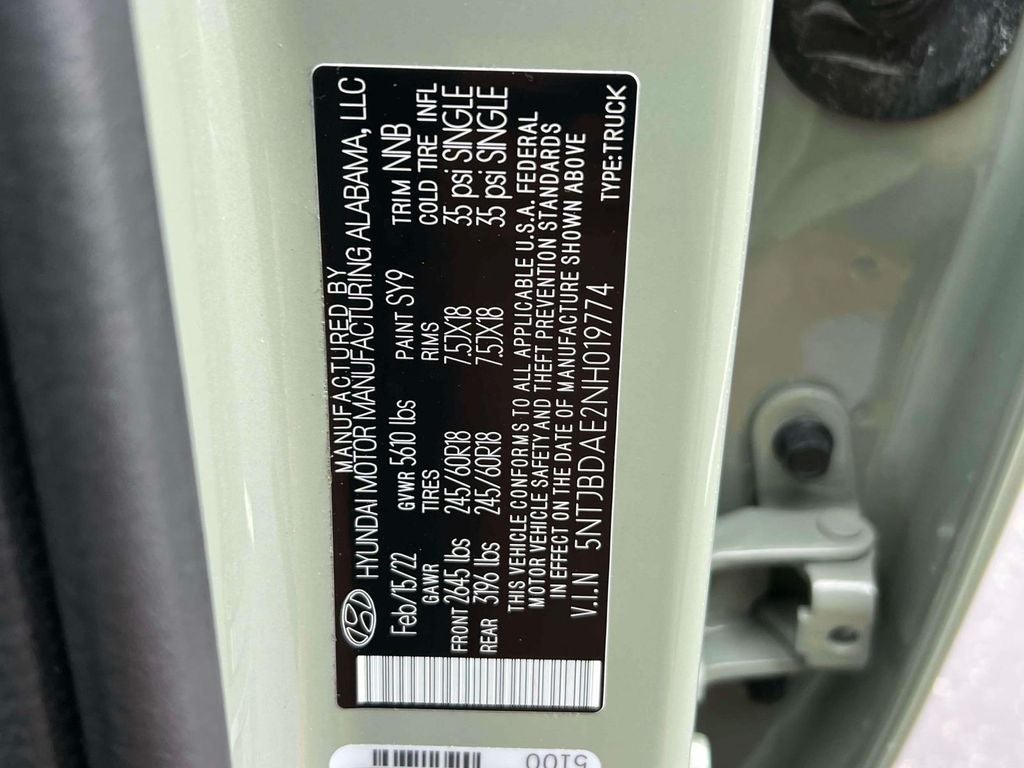 2022 Hyundai SANTA CRUZ SEL