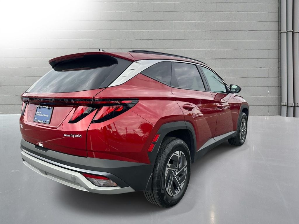 2025 Hyundai TUCSON HYBRID Blue