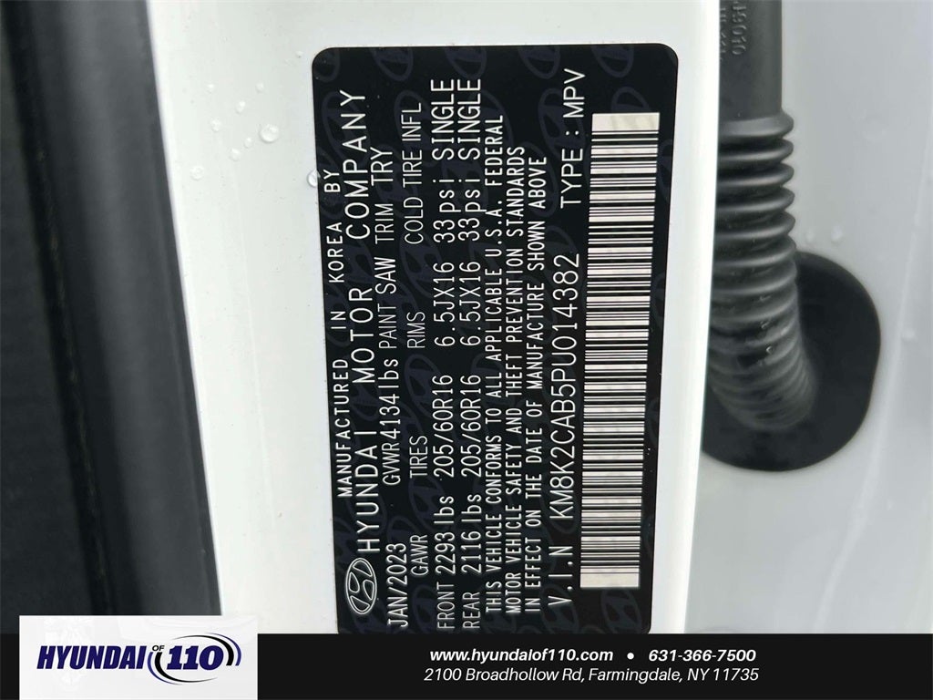 2023 Hyundai KONA SE