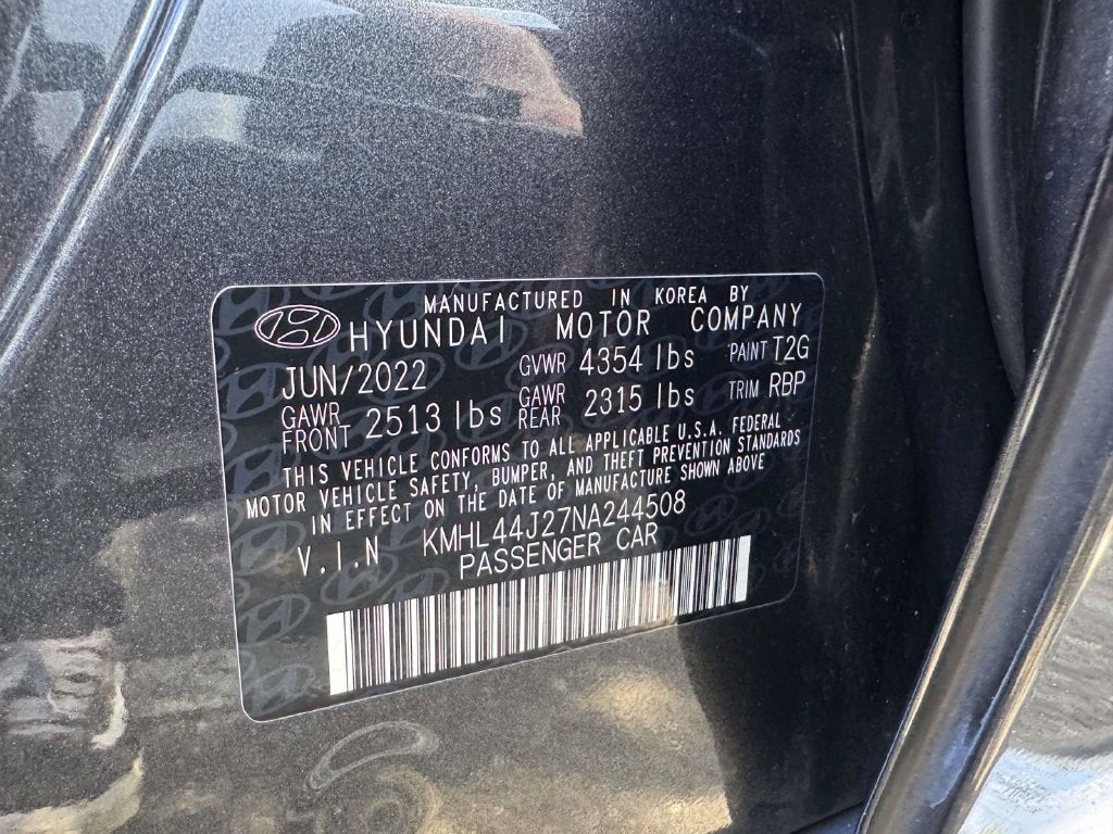 2022 Hyundai SONATA SEL Plus