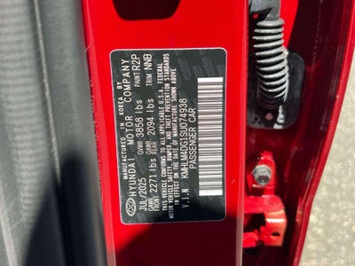 2025 Hyundai ELANTRA SEL Sport