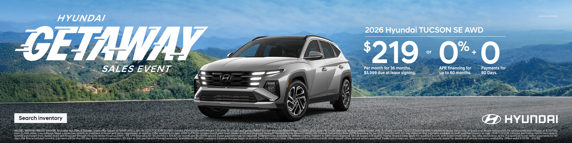 2026 Hyundai Tucson SE AWD in Farmingdale NY