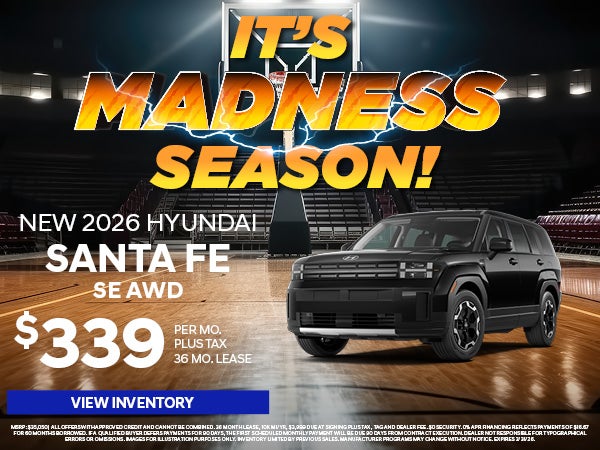 New 2026 Hyundai Santa FE SE AWD