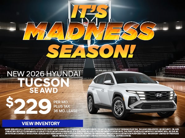 New 2026 Hyundai Tucson SE AWD