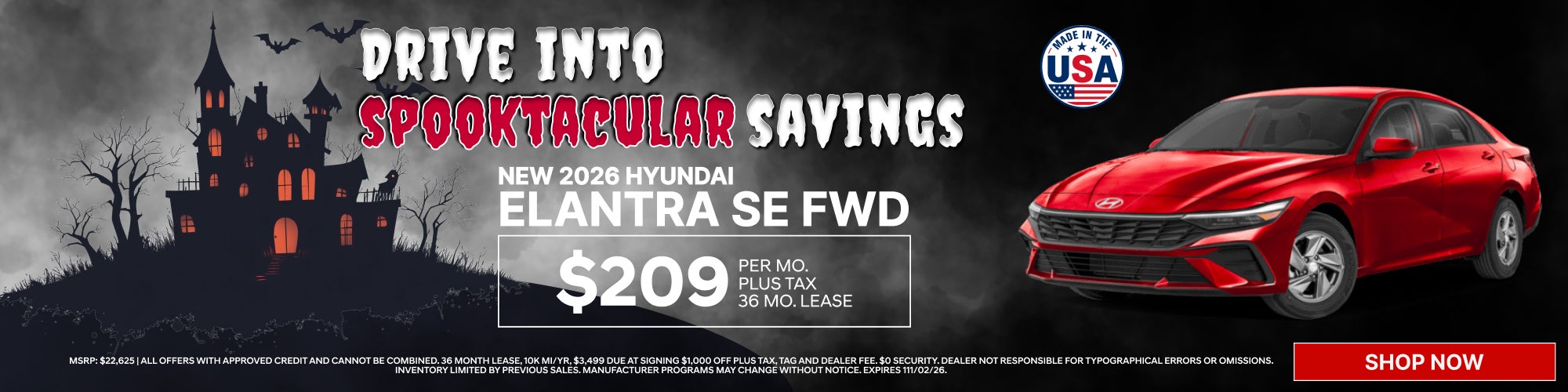 NEW 2026 HYUNDAI ELANTRA SE FWD