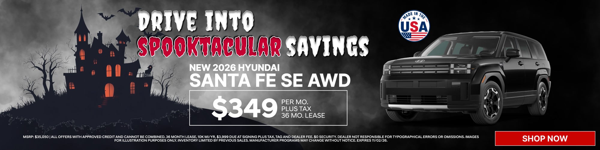 NEW 2026 HYUNDAI SANTA FE SE AWD
