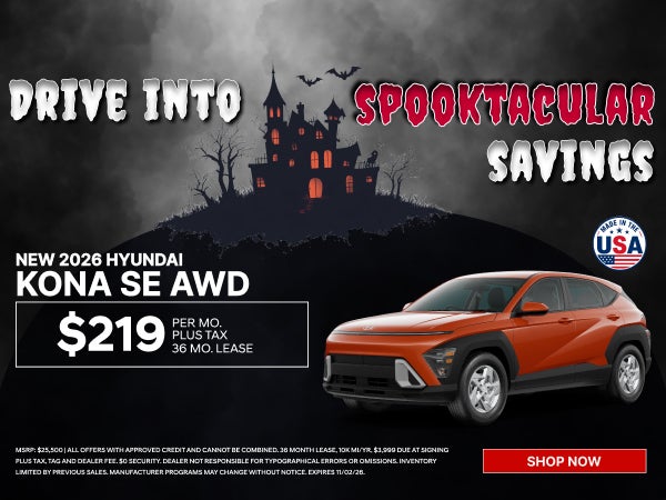 NEW 2026 HYUNDAI KONA SE AWD